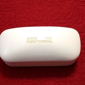 Diane Von Furstenberg Eye Glass Case EUC